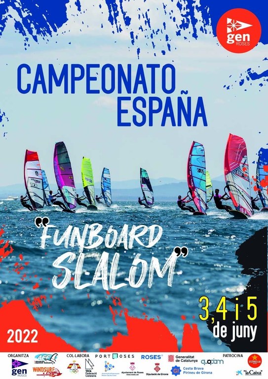 Campeonat d'Espanya Funboard i foil Slalom 2022
