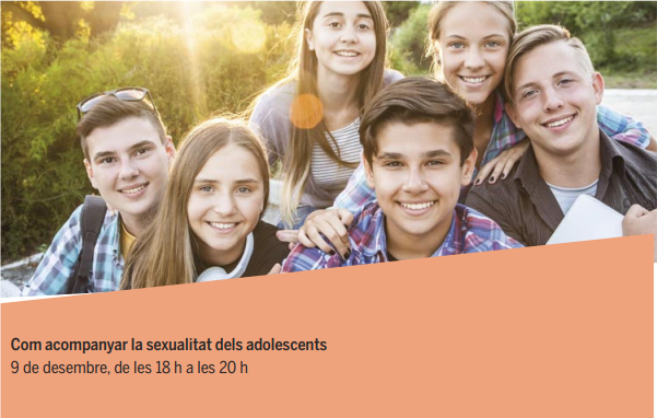 Xerrada  per a famílies: Com acompanyar la sexualitat dels adolescents