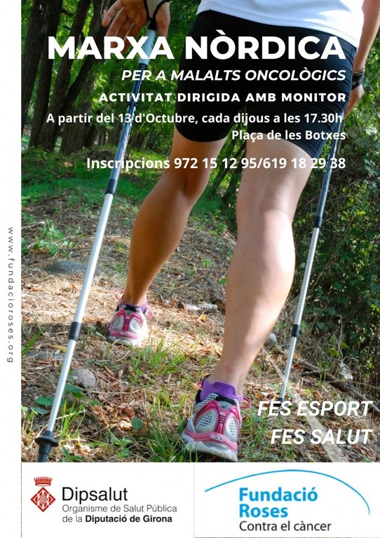 Marxa nòrdica - per a malalts oncològics