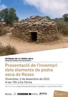 Presentació de l'Inventari dels Elements de Pedra Seca de Roses