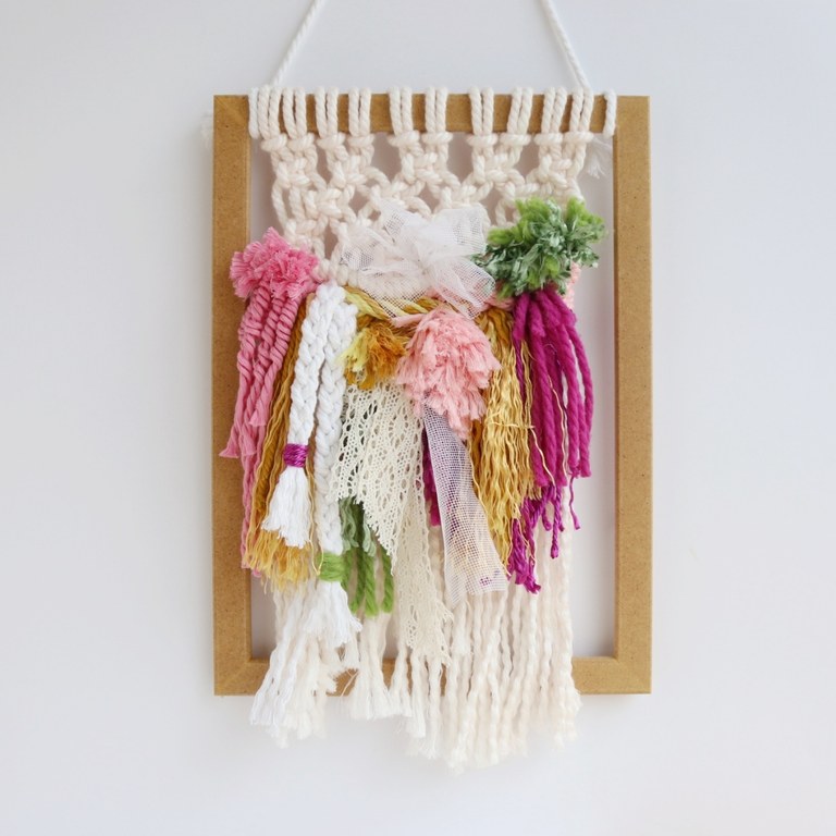 Taller “Tapís macramé de color”