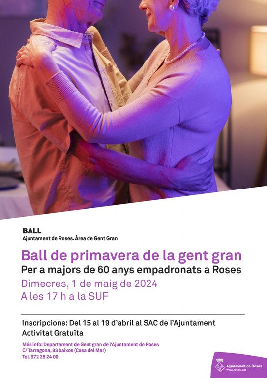 Ball de primavera de la gent gran