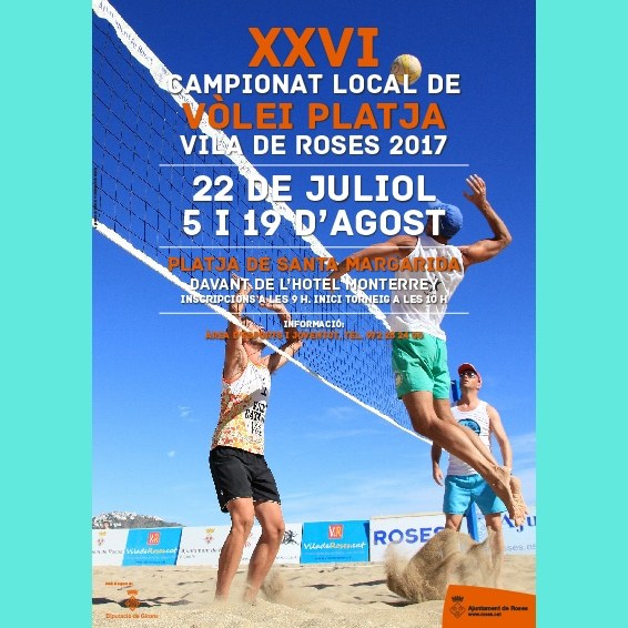 Campionat local de vòlei platja (1r torneig)