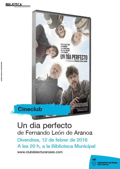 Cineclub: Un día perfecto, de Fernando León de Aranoa