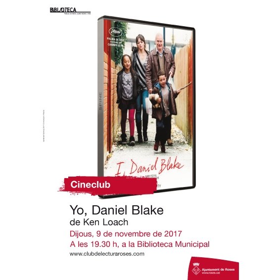 Cineclub: Yo, Daniel Blake de Ken Loach.