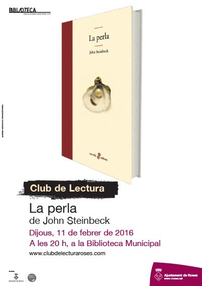 Club de lectura d'adults: La perla, de John Steinbeck