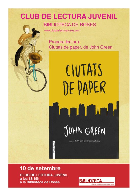 Club de lectura juvenil "Ciutats de paper"