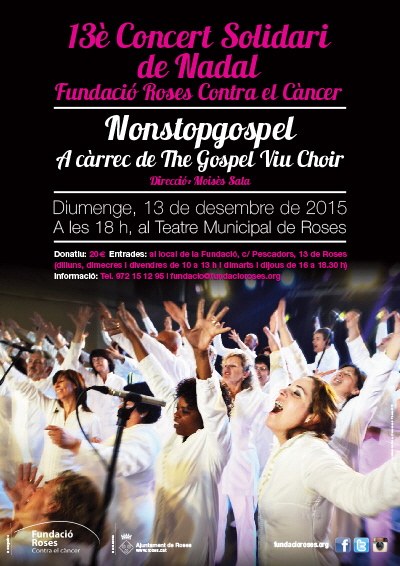 Concert Benèfic de Nadal: Non Stop Gospel