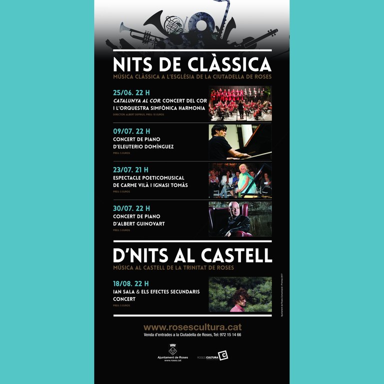 D’nits al castell: Concert d’Ian Sala i Els Efectes Secundaris. Gira castells.