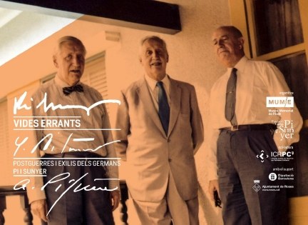 inauguració de l’Exposició Vides errants. Postguerres i exilis dels germans Pi i Sunyer