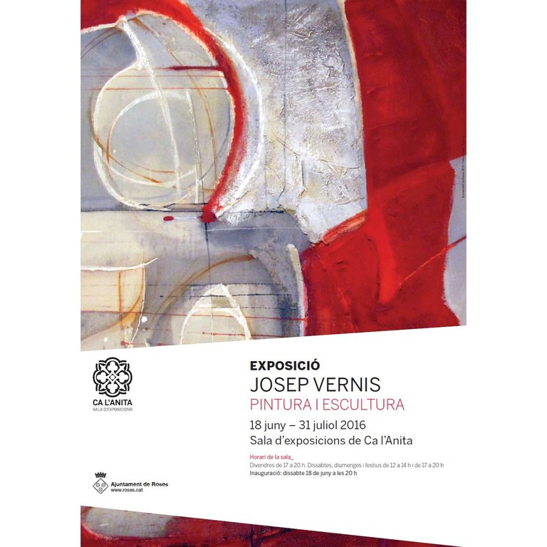 Inauguració exposició de l'artista Josep Vernis