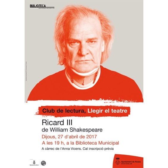 Llegir el teatre: Ricard III de William Shakespeare.