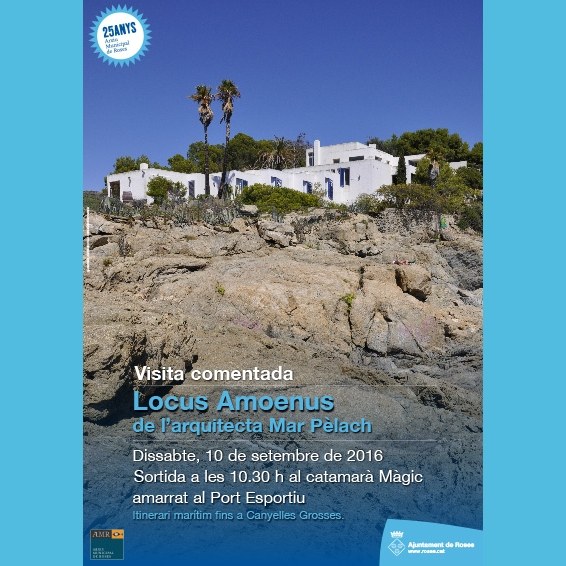 Locus Amoenus, de Mar Pèlach: La casa Rozes des del mar