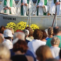 Missa Internacional Oikumene. Tot seguit, havaneres amb els Pescadors de Roses i Terra Endins
