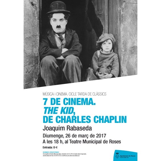 Música: 7 de cinema. The kid, de Charles Chaplin.