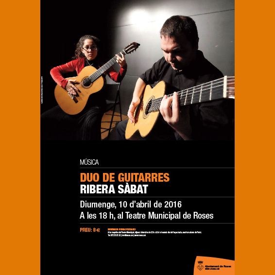 Música: Duo de guitarres Ribera Sabat.