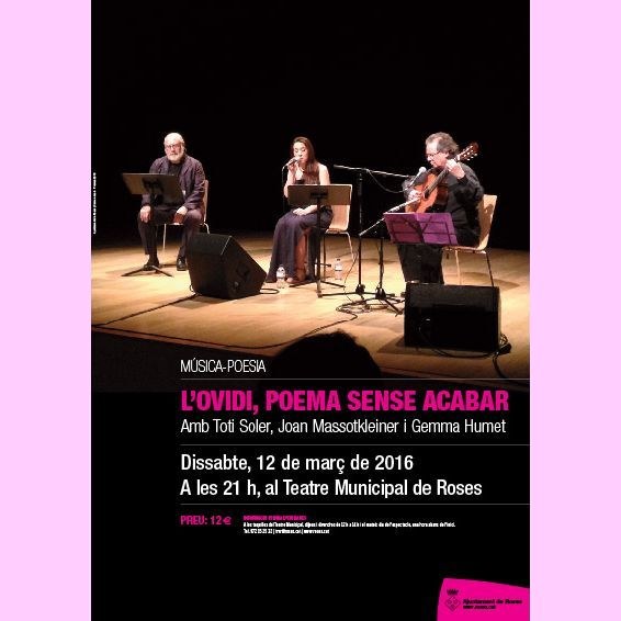 Música-Poesia: L'Ovidi, poema sense acabar