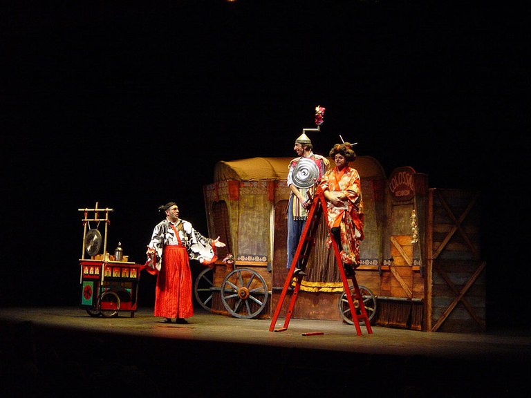 Teatre infantil "Colossal", de la Cia Teatre Mòbil