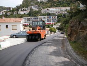 Asfaltatge pujada puig rom