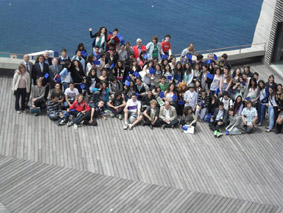 Celebració Dia d'Europa al Castell de la Trinitat