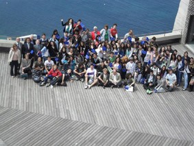 Celebració Dia d'Europa al Castell de la Trinitat