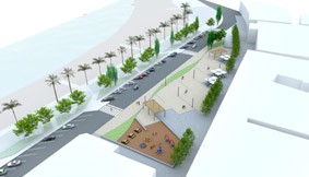 Imatge virtual urbanització plaça Catalunya