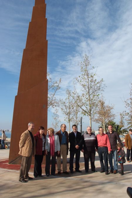 Inauguració escultura Far Ziggurat de Narcís Costa.