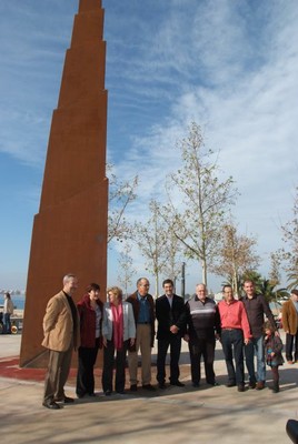 Inauguració escultura Far Ziggurat de Narcís Costa.