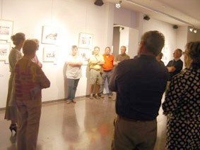 Inauguració expo a Palamòs