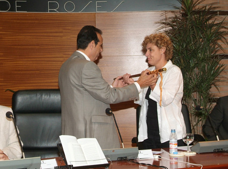 Investidura com a alcaldessa