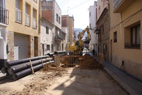 Obres carrer Nou