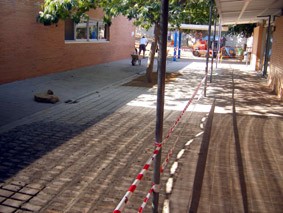 Obres condicionament pati Grecs