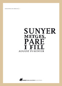 Portada llibre Sunyer