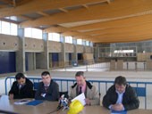 Presentació obres piscina coberta