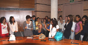 Recpeció estudiants