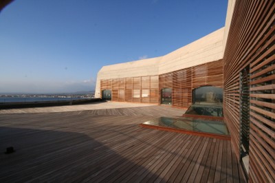 Terrassa exterior Castell