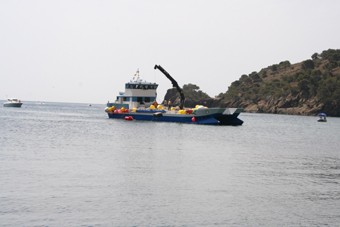 Treballs instal·lació biotops