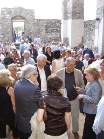 Un moment de la presentació del llibre a la Ciutadella
