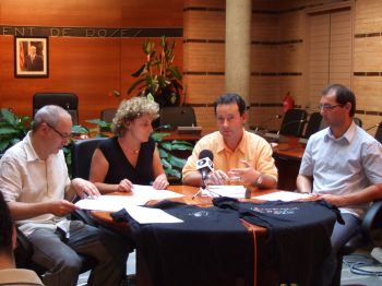 Un moment de la presentació del torneig