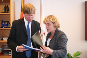 Visita cònsol de França