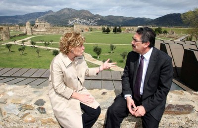 Visita Sr. Vilert, president de la Diputació de Girona