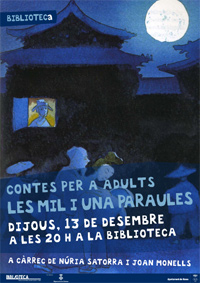Cartell Contes d'adults
