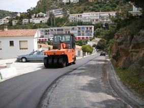 Asfaltatge pujada puig rom