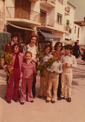 Beneint la Palma a la Plaça de l'Església