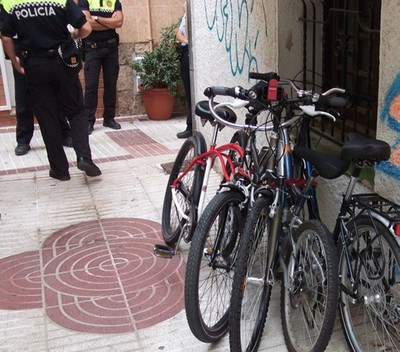 Bicicletes recuperades 14 d'agost