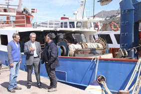 Carles Pàramo i Antoni Abad, a la Gloria Mar II