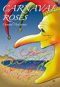 Cartell Carnaval de Roses 2013