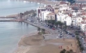 Efectes temporals platja Punta