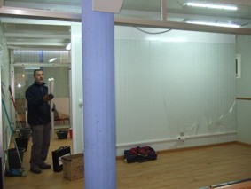 Els preparatius per les obres