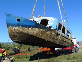 Extracció embarcació